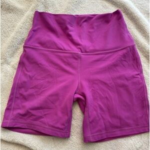 Lululemon Women’s Align High-Rise Short 6” Vivid Plum -size 6